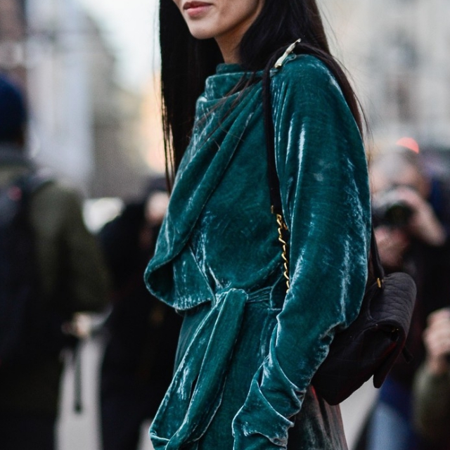 Jak nosić ubrania z aksamitu i weluru?